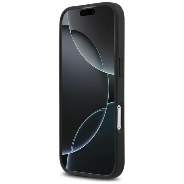 Mercedes Leather Vintage Logo MagSafe Case for iPhone 17 Black - imagine 5