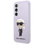 Karl Lagerfeld KLHCS23MSNIKBCU S23+ S916 hardcase purple Silicone Ikonik - imagine 2