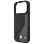 Case BMW M Carbon Logo MagSafe for iPhone 17 Pro anthracite - imagine 6