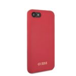 Guess GUHCI8LSGLRE iPhone 7/8/SE 2020/ SE 2022 red hard case Silicone - imagine 3
