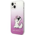 Karl Lagerfeld KLHCP14SCFNRCPI iPhone 14/ 15 / 13 6,1" hardcase pink Choupette Fun - imagine 2