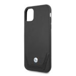 BMW BMHCN61RSWPK iPhone 11 / Xr 6.1" black hardcase Leather Perforate - imagine 6