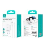 USAMS 18W Mains Charger + Lightning/USB-A Fast Charging Cable White  Series SC SCXLTZ03 - imagine 10