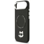Karl Lagerfeld Choupette Pin MagSafe Case for iPhone Air Black - imagine 6