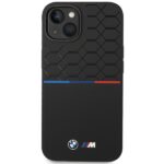 BMW BMHMP15S22SMPK iPhone 15 / 14 / 13 6.1" black hardcase M Silicone Pattern MagSafe - imagine 3