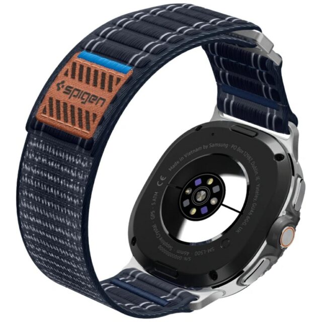 Spigen WBFO Band for Samsung Galaxy Watch 8 / Classic (40/44/46mm) navy blue - imagine 8