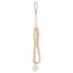 Guess zawieszka GUSTSAS4P Phone Strap pink Chain Metal 4G Charm - imagine 3