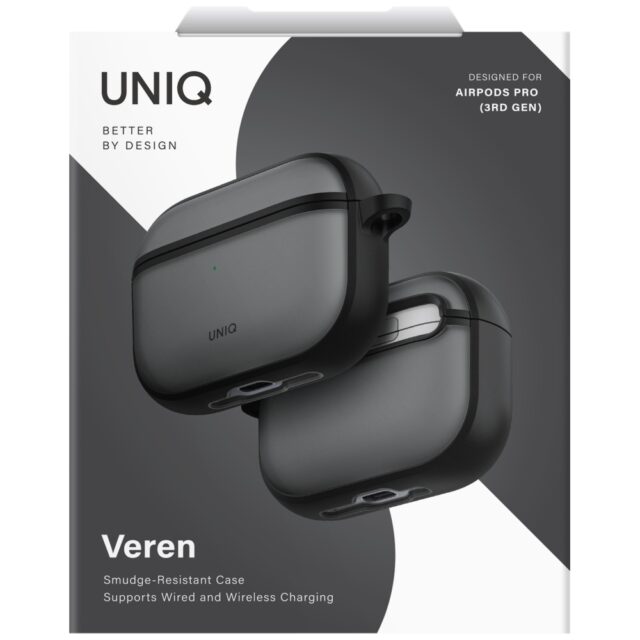 Case UNIQ Veren for AirPods Pro 3 smoke - imagine 5