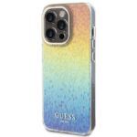 Guess GUHCP14XHDECMI iPhone 14 Pro Max 6.7" hardcase IML Faceted Mirror Disco Iridescen - imagine 2