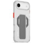 Skinarma Haxa Case for iPhone Air Magnetic Charging + Grip Stand Transparent