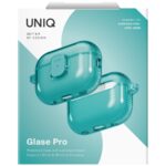 Case UNIQ Glase Pro for AirPods Pro 3     Lock Case turquoise - imagine 6