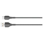 Beline Cable 25W USB-A/USB-C 2m black BLNCBC02 - imagine 2