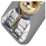 Nimmy case iPhone 16 Pro Max 6.9" gray Cool&Cute 2.0 Bear - imagine 4