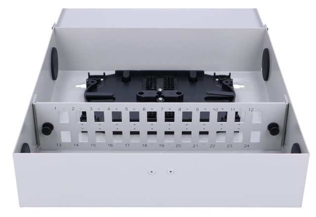 Extralink Fairy | Fiber optic distribution box | Metal cabinet, 24 core - imagine 4