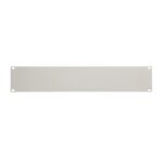 Extralink 2U 19" | Front Blank Panel | Gray - imagine 2