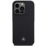 Mercedes MEHCP15L23RCFK iPhone 15 Pro 6.1" Black Hardcase Smooth Leather - imagine 3
