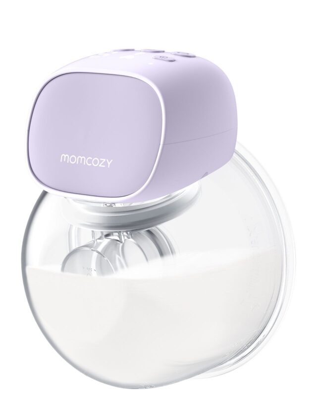 Momcozy S9 Pro Single Electric Breast Pump Purple, 180ml - imagine 2