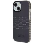 Audi IML MagSafe Case iPhone 15 / 14 / 13 6.1" black hardcase AU-IMLMIP15-A6/D3-BK - imagine 2