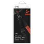 UNIQ Vista Universal phone lanyard 2in1 charcoal amber - imagine 4