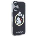 Hello Kitty HKHMP16SHFLBK iPhone 16 6,1" black hardcase IML Fun bow Magsafe - imagine 4