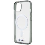 BMW BMHMP14SHCRS case iPhone 14 / 15 / 13 6.1" transparent hardcase Silver Ring MagSafe - imagine 6