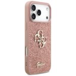 Guess Fixed Glitter Big 4G Case for iPhone 17 Pro Max Pink - imagine 4