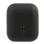 BMW BMA2CSLBK AirPods 1/2 cover black Geniune Leather Signature - imagine 2