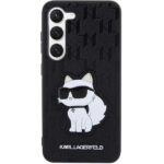Karl Lagerfeld KLHCS23MSAKLHCPK S23+ S916 hardcase black Saffiano Monogram Choupette - imagine 3