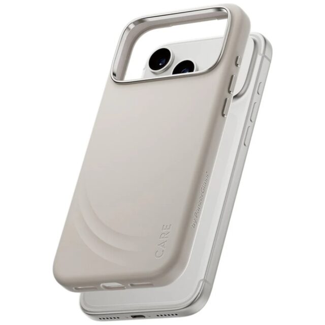 Case CARE by PanzerGlass FLOW MagSafe for iPhone 17 Pro Max vanilla - imagine 2