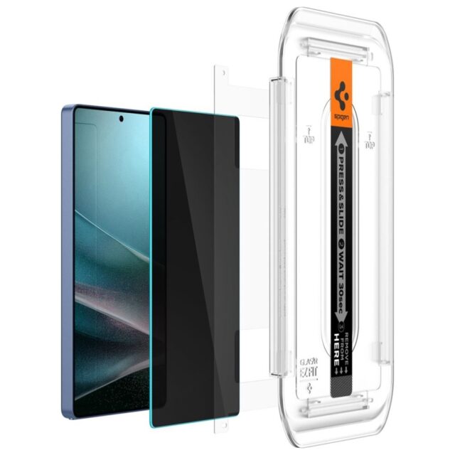 Spigen Glas.TR EZ FIT HD Privacy Glass for Samsung Galaxy S25 Ultra 2pcs - imagine 7