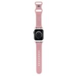 Hello Kitty Strap HKAWLSCHBLP Apple Watch 42/44/45/49mm Pink Strap Silicone Kitty Head - imagine 2
