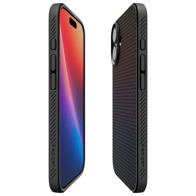 Spigen Liquid Air Case for iPhone 17 Black - imagine 7