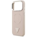 Guess Triangle Logo MagSafe Case for iPhone 17 Pro Pink - imagine 6