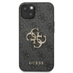 Guess GUHCP13S4GMGGR iPhone 13 mini 5,4" grey hardcase 4G Big Metal Logo - imagine 3