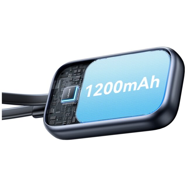 Inductive charger for Apple Watch Usams CD245 2-in-1 with 1200mAh powerbank + USB-C cable tarnish - imagine 8