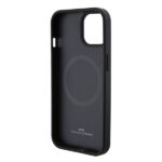 BMW BMHMP15SSLLBK iPhone 15 / 14 / 13 6.1" black Magsafe hardcase Signature Logo Imprint - imagine 7