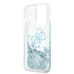 Guess GUHCP13LLG4GBL iPhone 13 Pro / 136,1" blue hardcase 4G Big Liquid Glitter - imagine 7