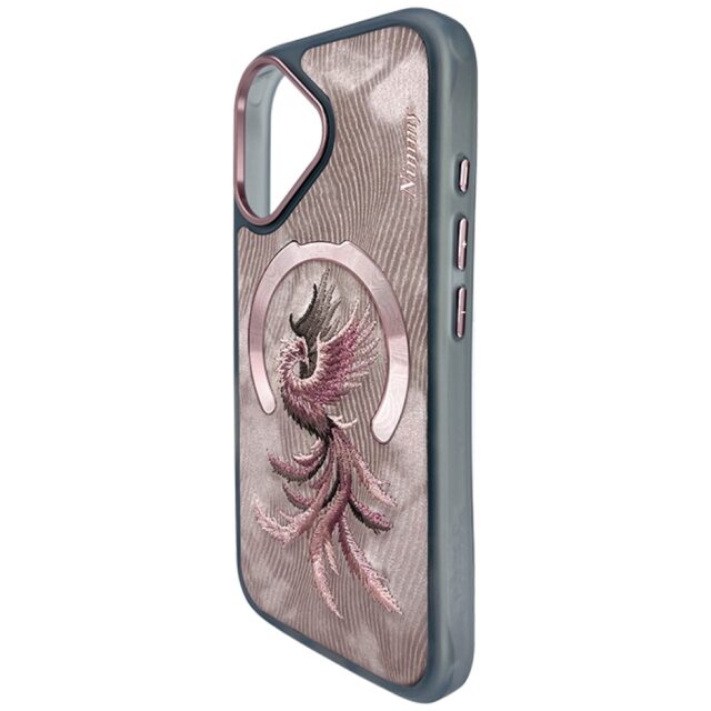 Case Nimmy Magnetic Fantasy Animal       MagSafe for iPhone 16 rose gold - imagine 2