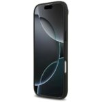 Mercedes Leather Star Pattern Stripes MagSafe Case for iPhone Air Black - imagine 5