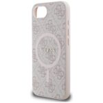 Case Guess 4G Ring Classic Logo MagSafe for iPhone 16e pink - imagine 6
