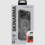 Skinarma Saido Case for iPhone 17 Pro Max Magnetic Charging Graphite - imagine 2
