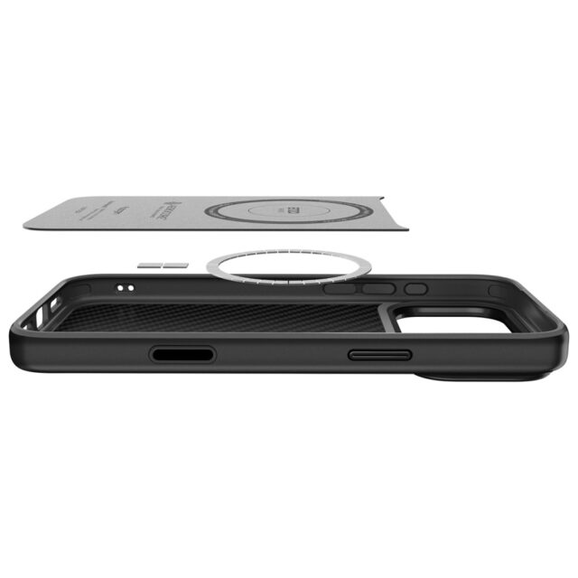 Spigen Enzo Aramid "T" Mag MagSafe Case for iPhone 17 Pro Max Black - imagine 7