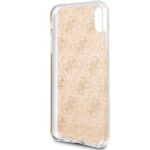 Guess GUHCPXPCU4GLGO iPhone X/Xs gold hard case 4G Glitter - imagine 4