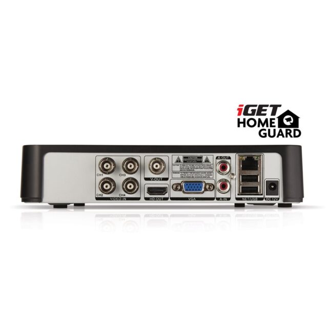 IGET CCTV VIDEO SURVEILLANCE KIT IGET HOMEGUARD HGDVK46702 - DVR + 2X CAMERA HD 720P HD HGPRO728 - imagine 3