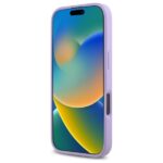 Guess GUHMP16XPSAHMCU iPhone 16 Pro Max 6.9" purple hardcase Saffiano MagSafe - imagine 5