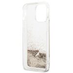 Guess GUOHCP13XGLHFLGO iPhone 13 Pro Max 6,7" gold hardcase Glitter Charms - imagine 7