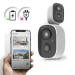 Extralink Protector | IP Camera | Outdoor IP Camera, FullHD, IP65, 5200mAh, EC2000 - imagine 6