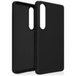 Etui Beline Silicone do Sony Xperia 1     VII czarny