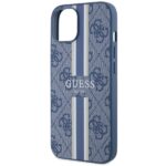 Guess GUHMP14MP4RPSB iPhone 14 Plus / 15 Plus 6.7" blue hardcase 4G Printed Stripes MagSafe - imagine 6