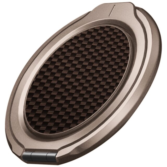 Case UNIQ Keva Air for iPhone 16 Pro Max Magclick Charging GripFit brown - imagine 5